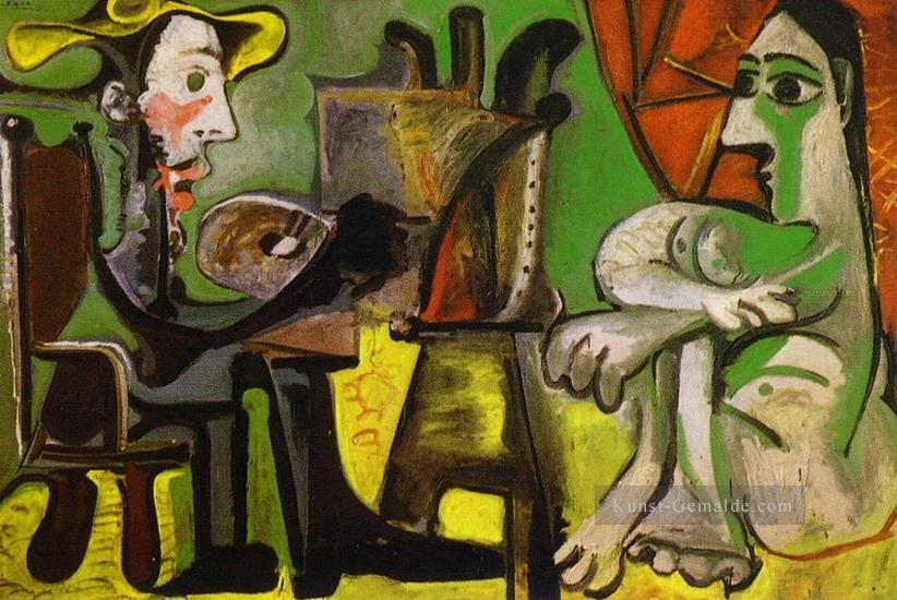 Der Künstler und sein Modell L artiste et son modele 5 1964 kubist Pablo Picasso Ölgemälde